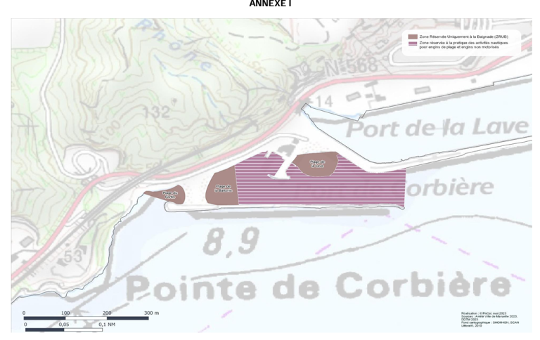marseille mouillage A1 corbieres