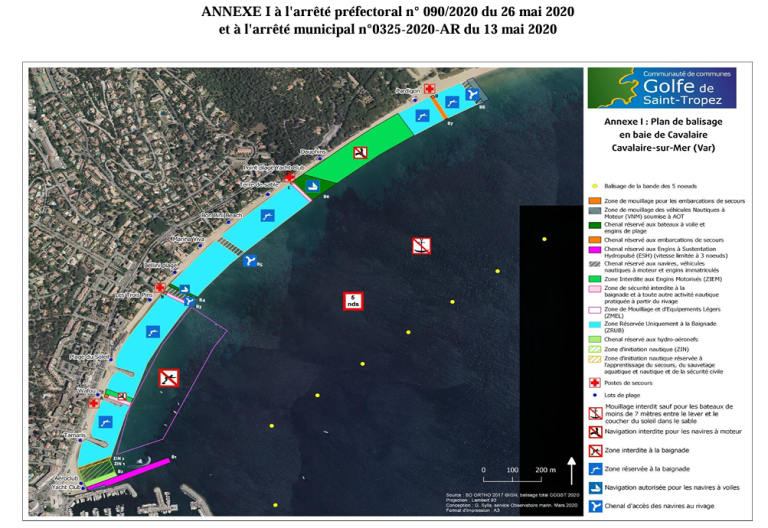Mouillage Cavalaire A1