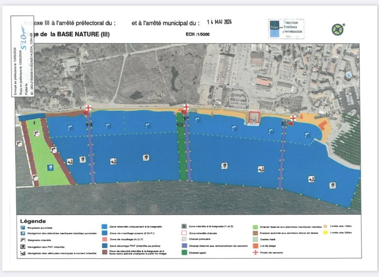 Mouillage Frejus A2 base nature