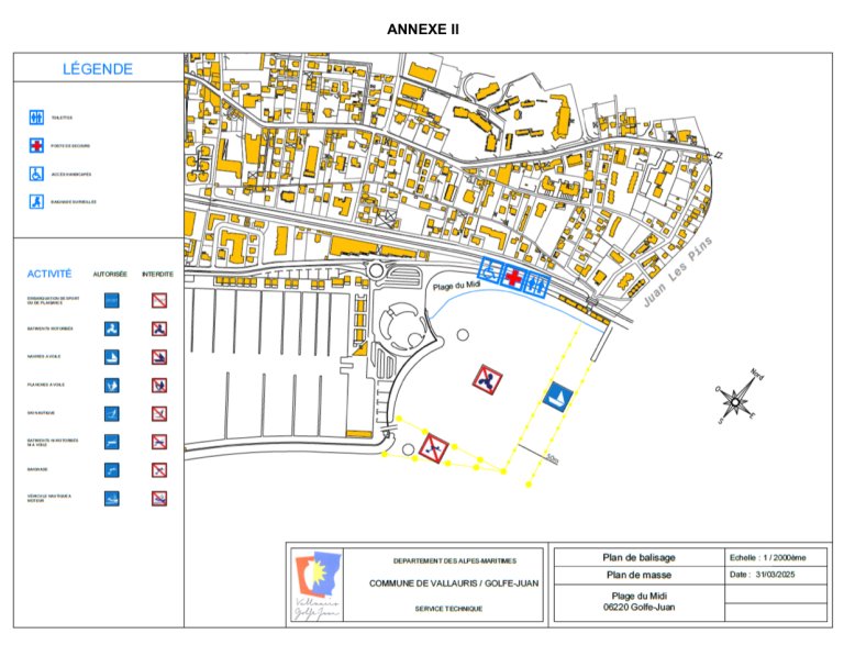 Mouillage Golfe Juan A2 plage du midi