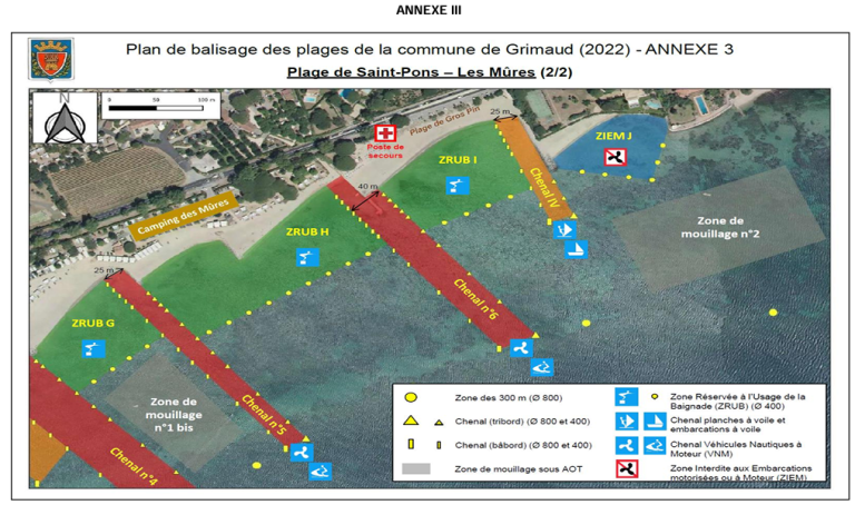 Mouillage Grimaud A3