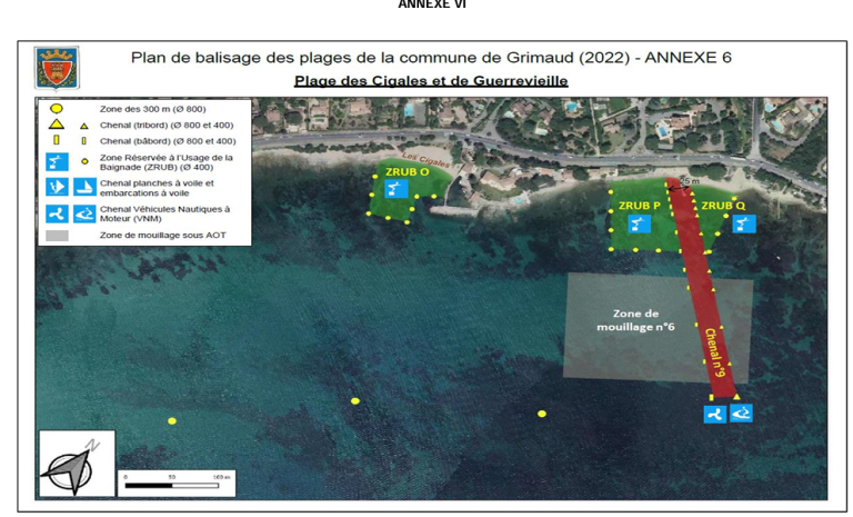 Mouillage Grimaud A6