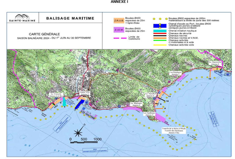 mouillages ste maxime a1