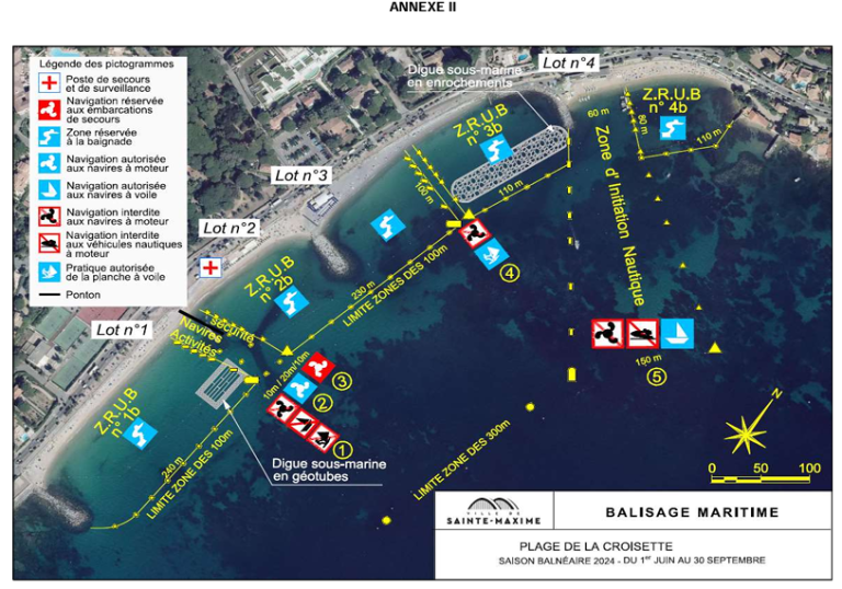 mouillages ste maxime a2